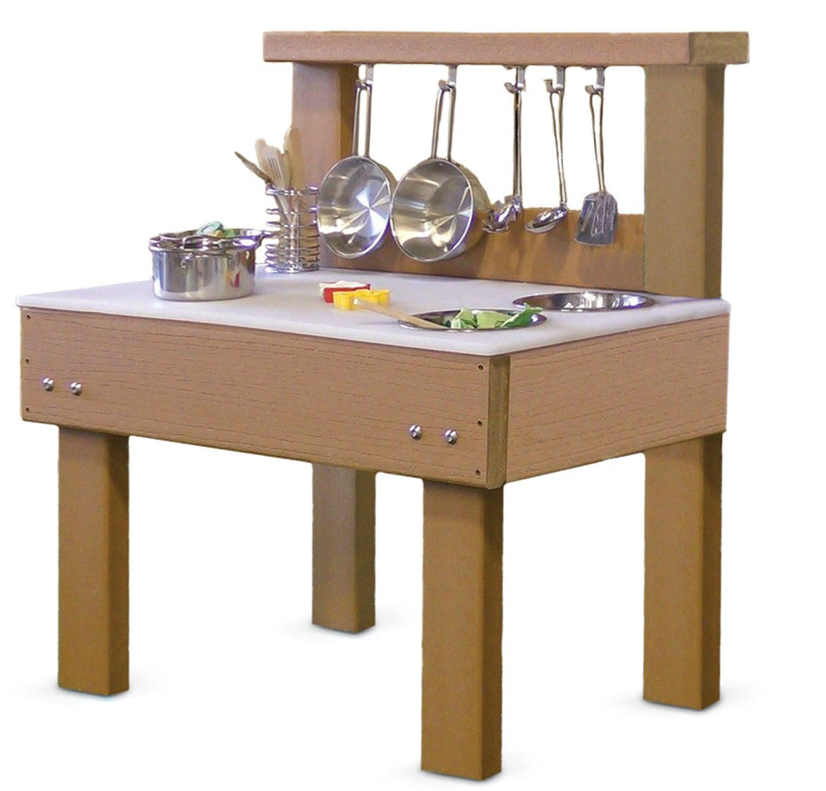 KSO-MT3018 Kids' Station Indoor/Outdoor  Mud Kitchen with Utensils